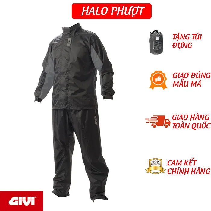 Áo mưa bộ GIVI RRS06 Cao Cấp
