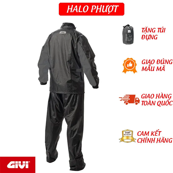 Áo mưa bộ GIVI RRS06 Cao Cấp
