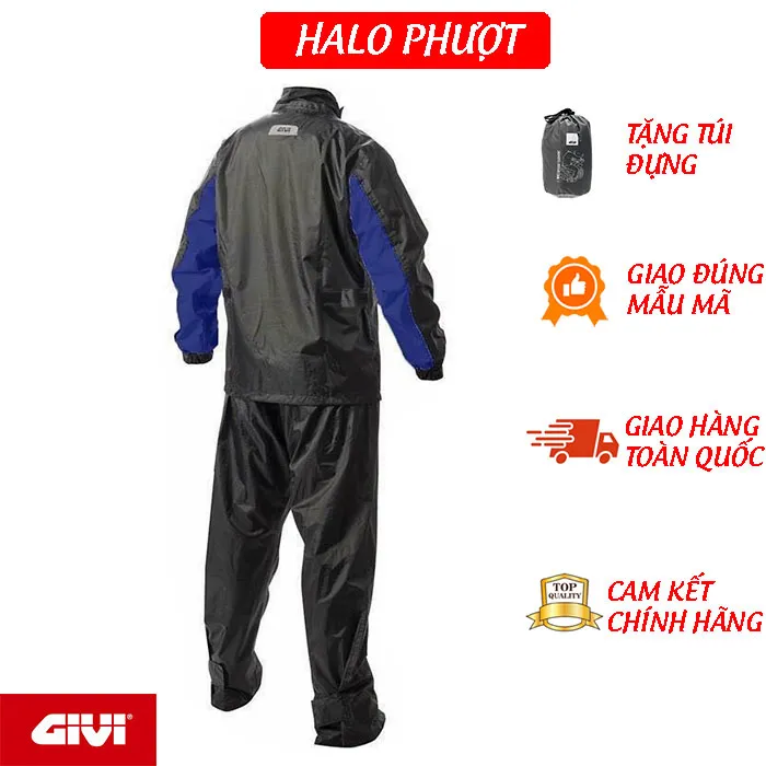 Áo mưa bộ GIVI RRS06 Cao Cấp
