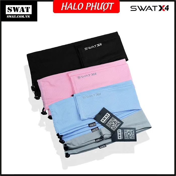 Ống tay Swat chống nắng X4 (có dây rút)