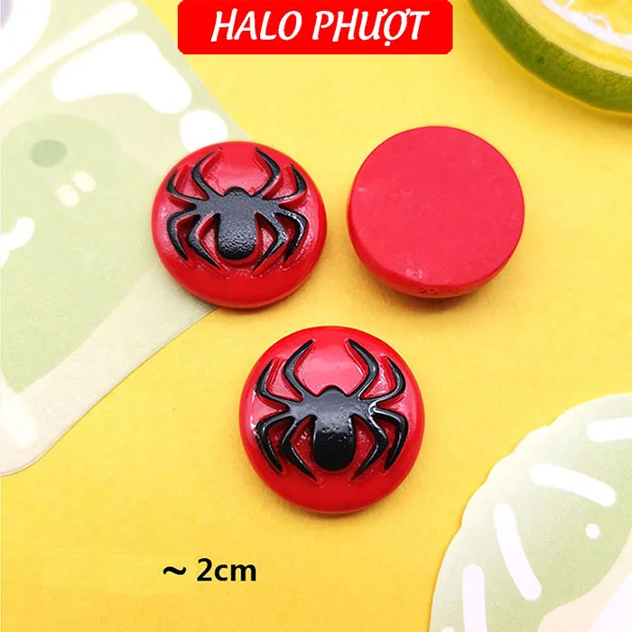 Set 8 CHARM Siêu Nhân 3D kèm keo