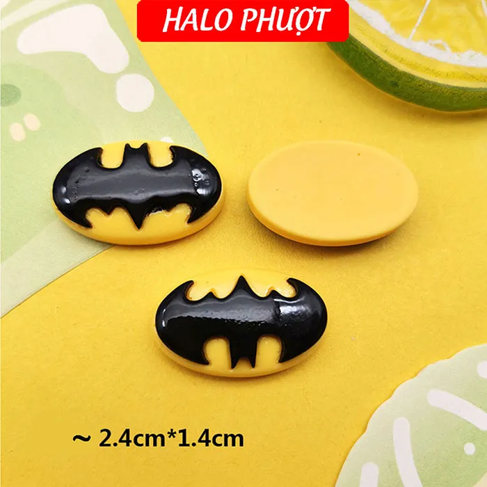 Set 8 CHARM Siêu Nhân 3D kèm keo