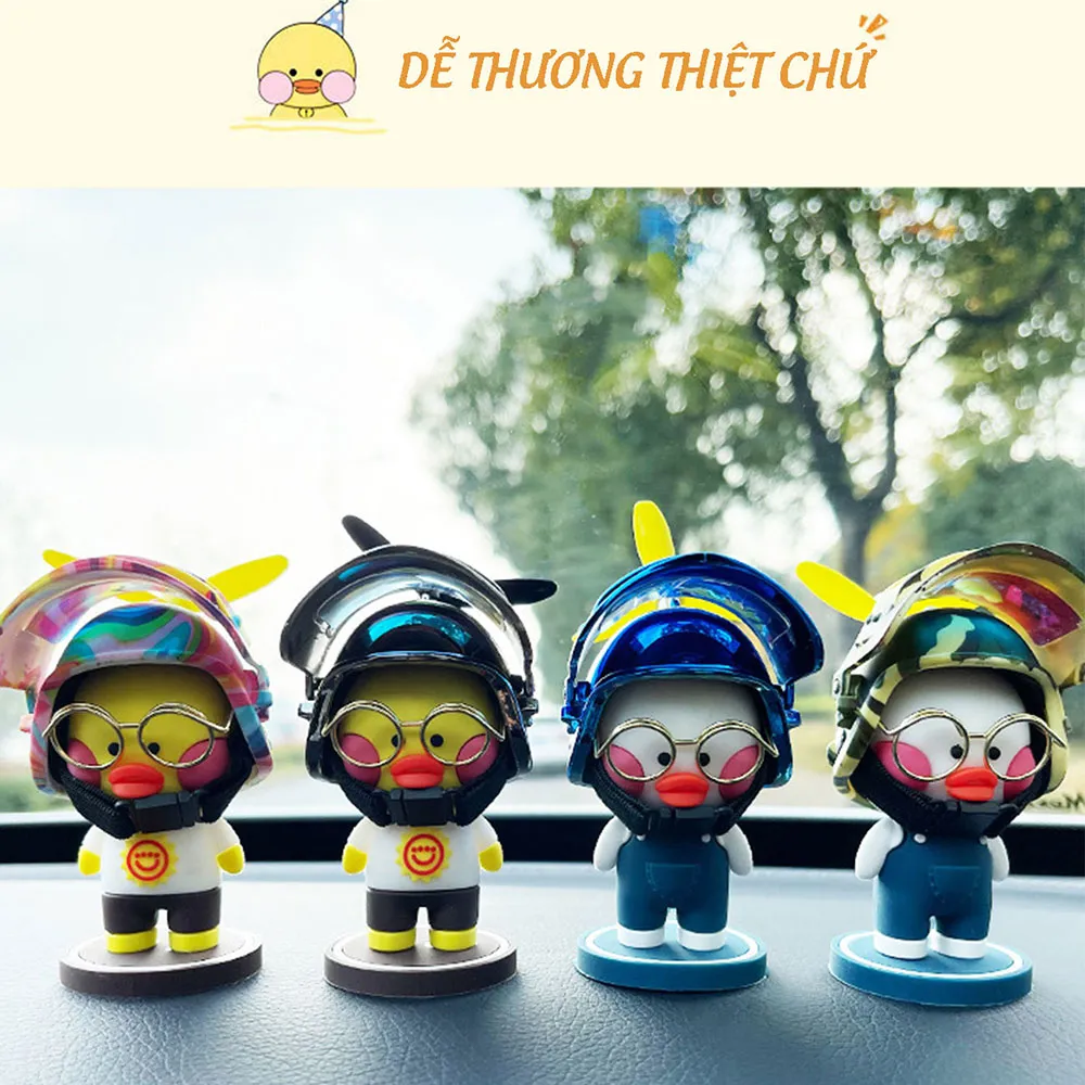 Vịt Đội Mũ Gắn Nón, Gắn Xe....