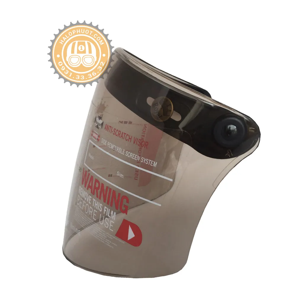 Kính Flat Royal cho nón bảo hiểm 3/4 (nhiều màu)