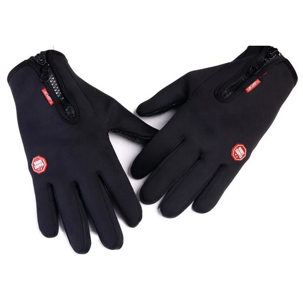 Găng tay dài ngón khóa kéo cảm ứng