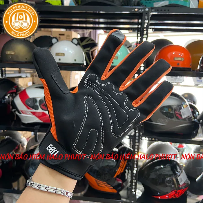 Găng tay EGO dài ngón - Cam