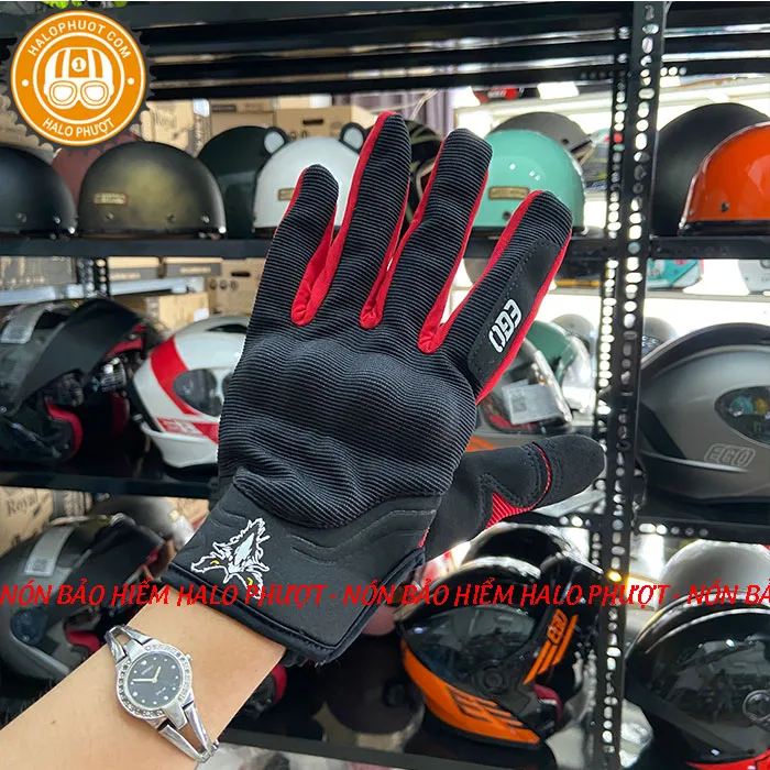 Găng tay EGO dài ngón - Đỏ