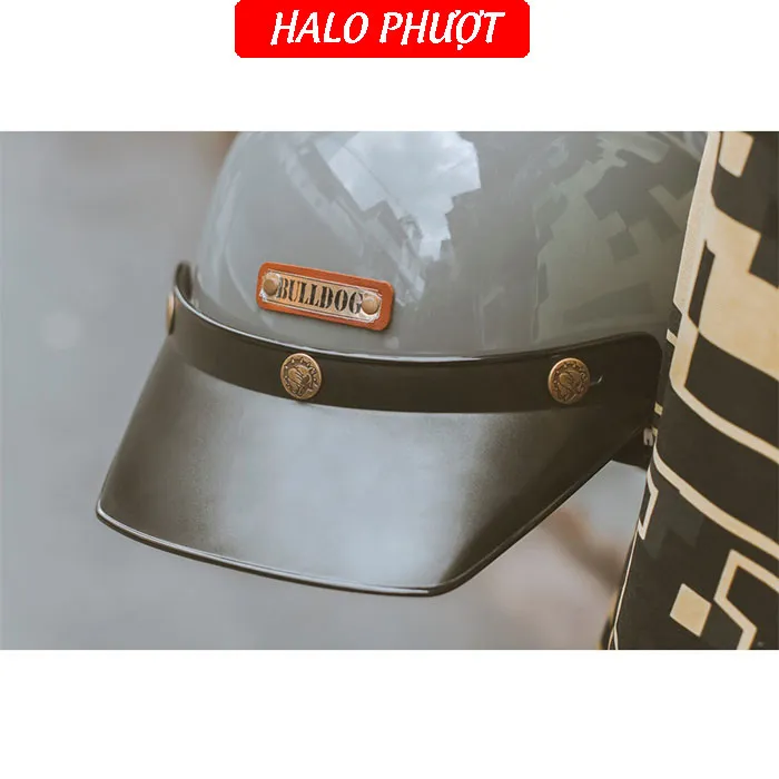 Lưỡi trai Bulldog (Mái che) gắn nón bảo hiểm