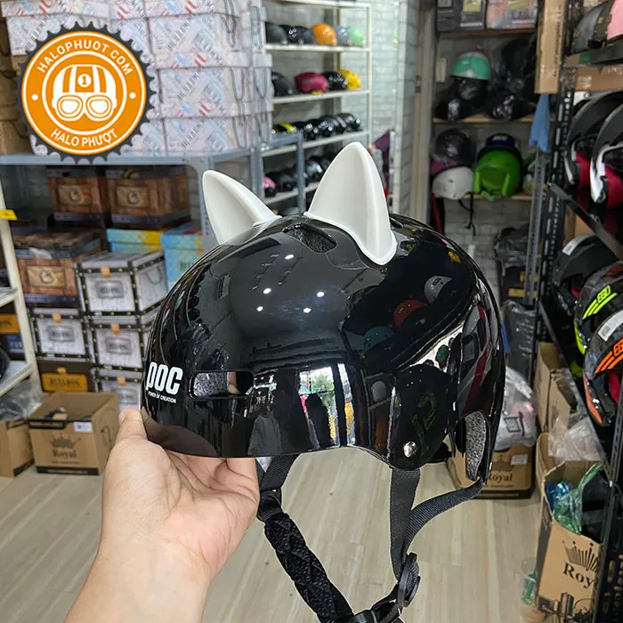 Nón POC PK01 (Nón Trẻ Em) - Đen Bóng