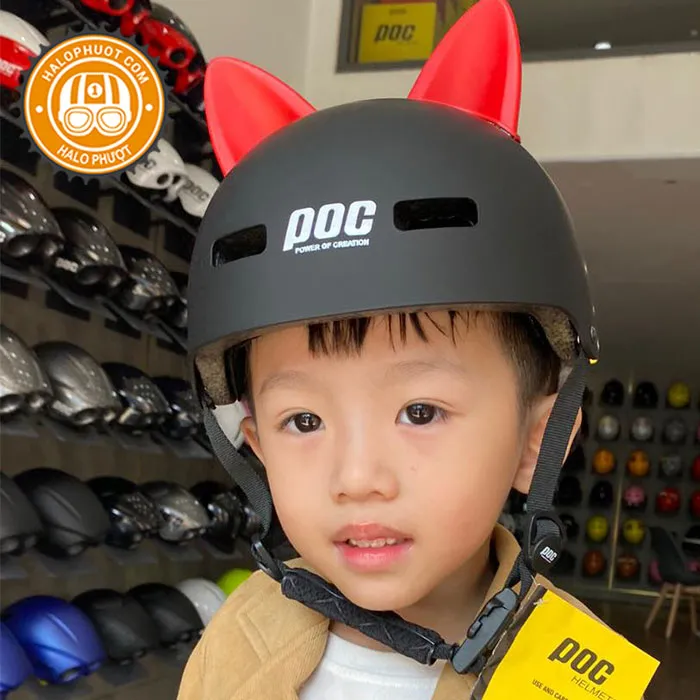 Nón POC PK01 (Nón Trẻ Em) - Đen Nhám