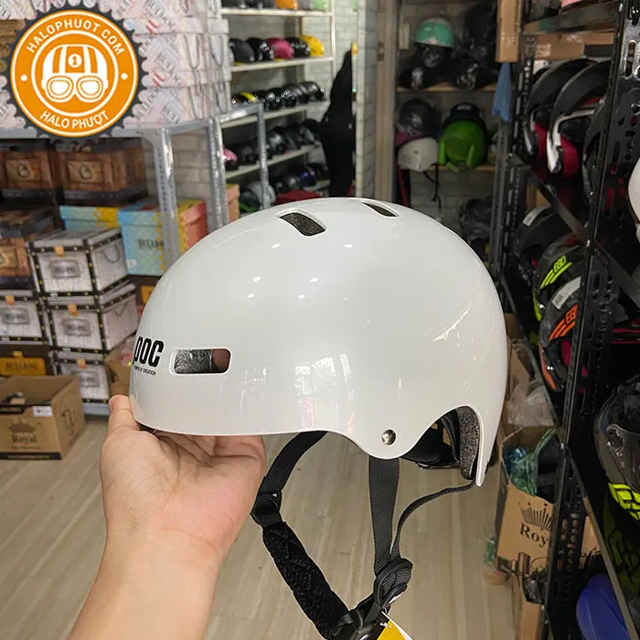 Nón POC PK01 (Nón Trẻ Em) - Trắng