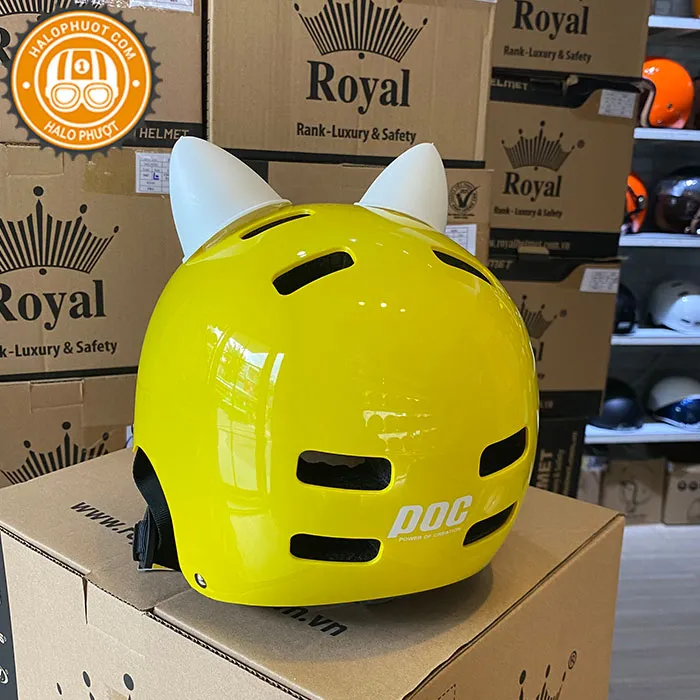 Nón POC PK01 (Nón Trẻ Em) - Vàng