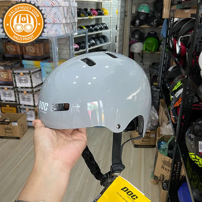 Nón POC PK01 (Nón Trẻ Em) - Xám