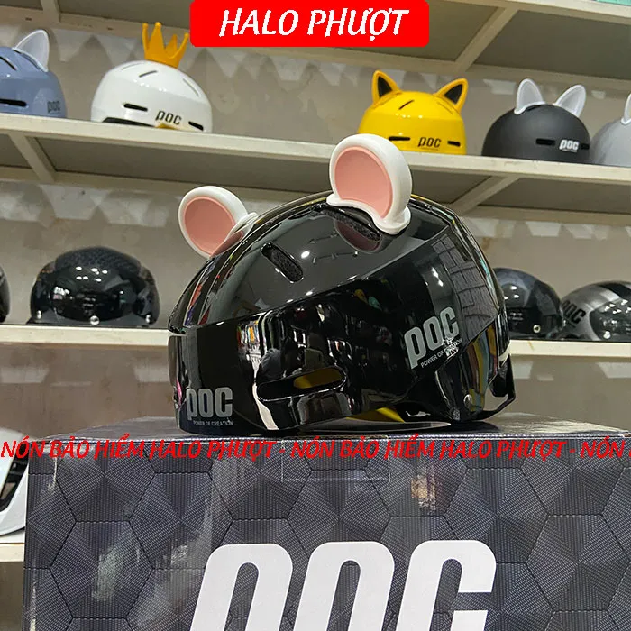 Nón POC P05 Đen Bóng