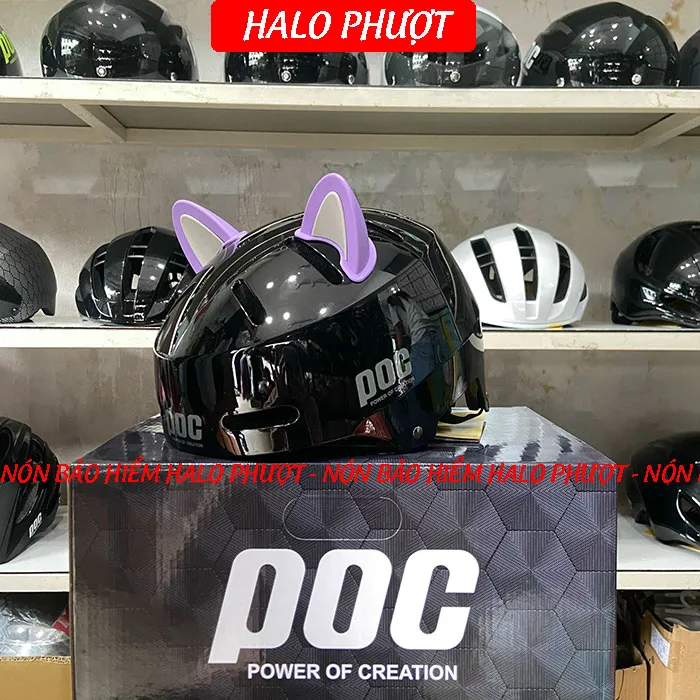 Nón POC P05 Đen Bóng