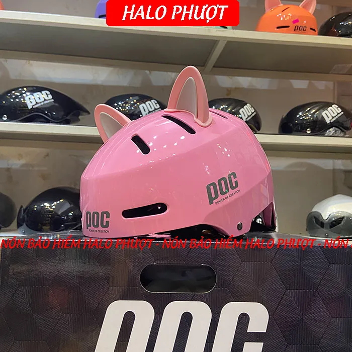 Nón POC P05 Hồng Bóng