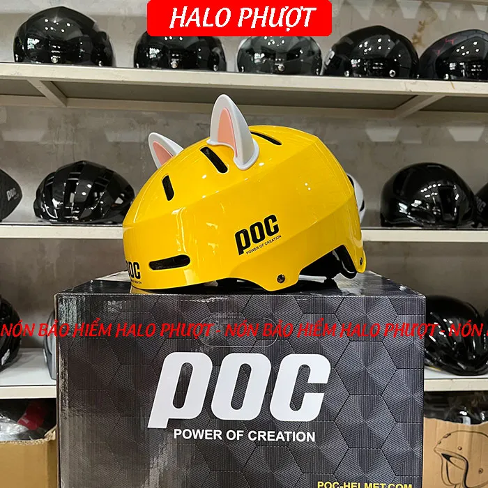 Nón POC P05 Vàng Bóng