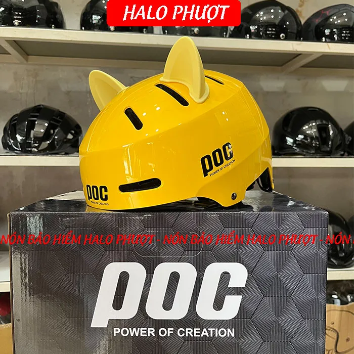 Nón POC P05 Vàng Bóng