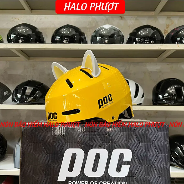 Nón POC P05 Vàng Bóng