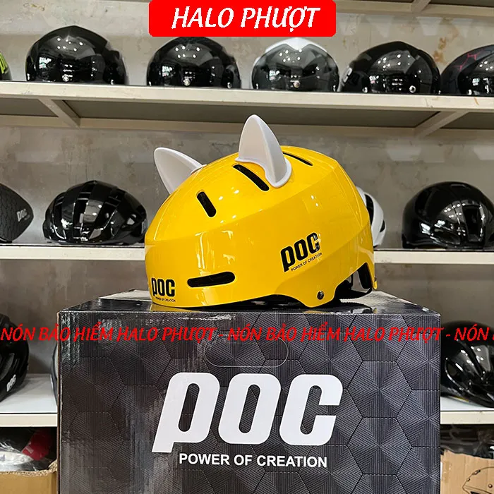 Nón POC P05 Vàng Bóng