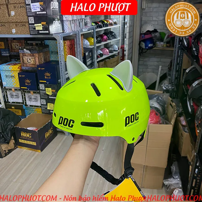 Nón POC P05 Xanh Lá