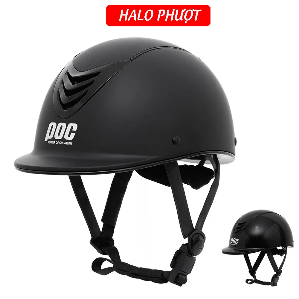 Nón Bảo Hiểm POC P22 Đen Nhám Chuẩn Xe Máy Chính Hãng