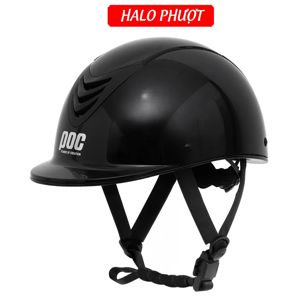 Nón Bảo Hiểm POC P22 Đen Bóng Chuẩn Xe Máy Chính Hãng