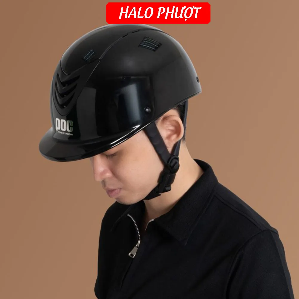Nón Bảo Hiểm POC P22 Đen Bóng Chuẩn Xe Máy Chính Hãng