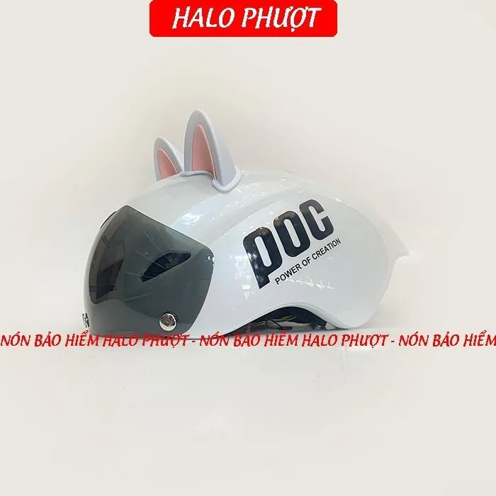 Nón POC P01 Trắng Bóng