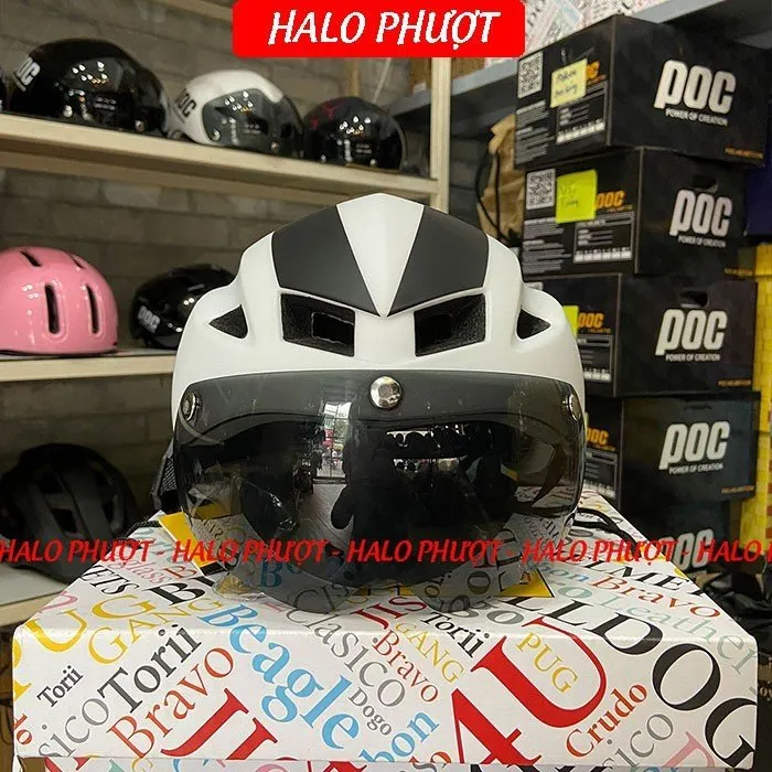 Nón POC P01 Trắng Nhám