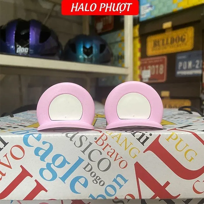  Tai Gấu Nón Bảo Hiểm - Hồng Trắng