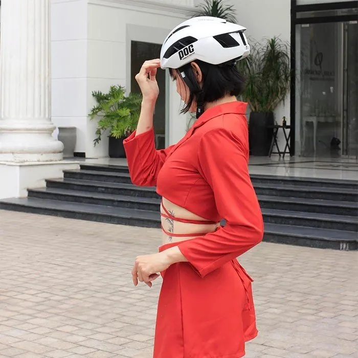 Nón POC P16 Trắng Bóng