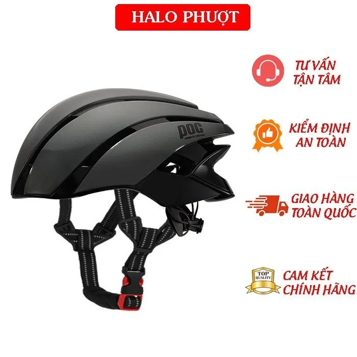  Nón POC P03 - Xám Titanium Bóng