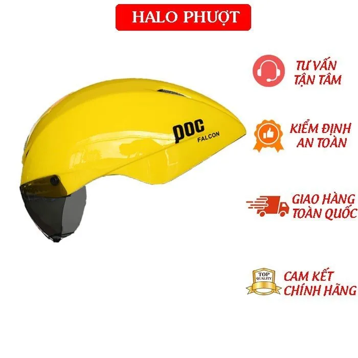 Nón POC FALCON Vàng Bóng