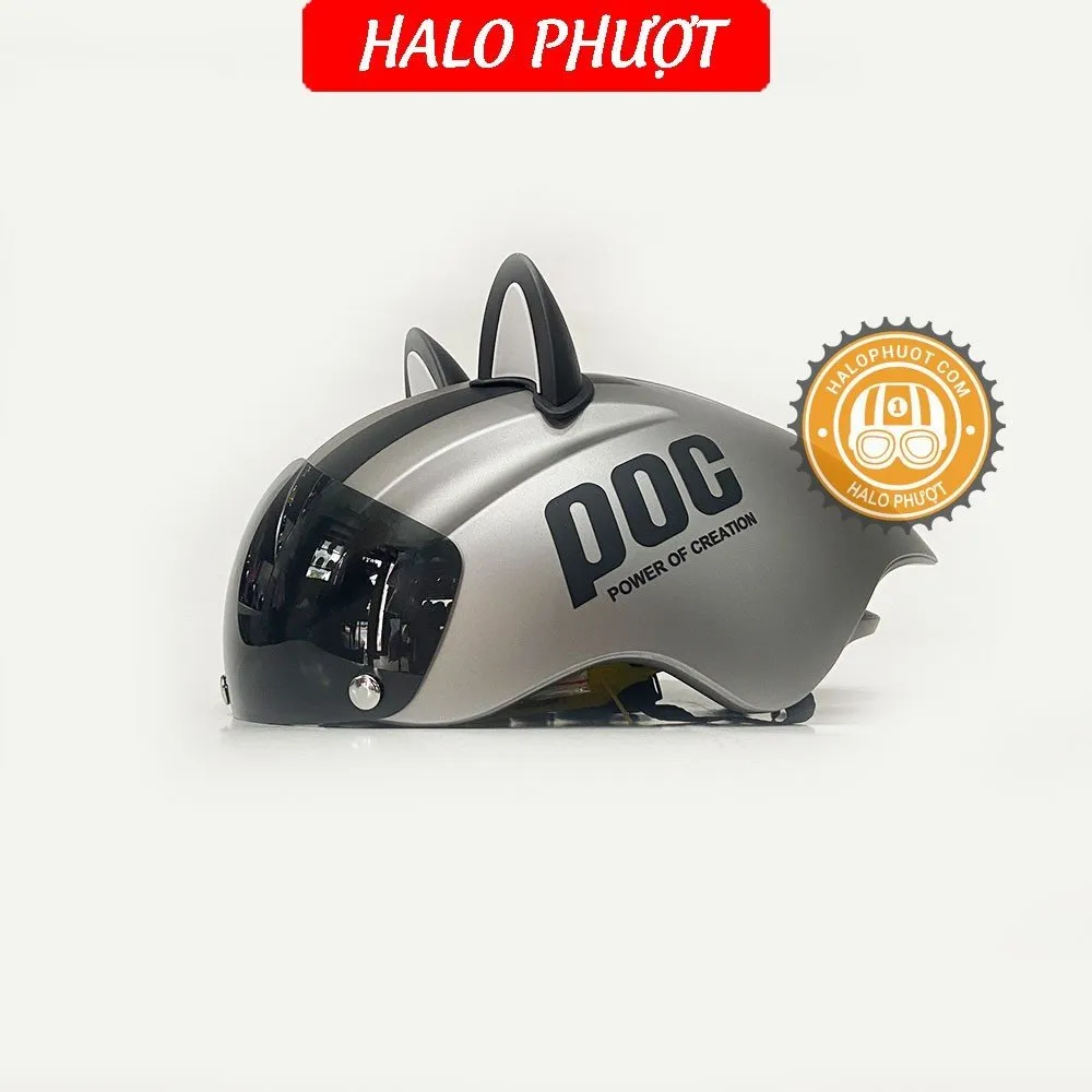 Nón POC P01 Xám Titanium Nhám