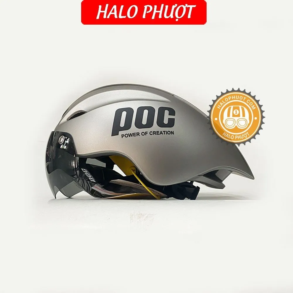 Nón POC P01 Xám Titanium Nhám