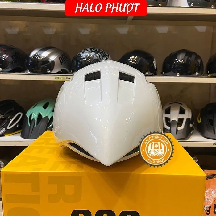 Nón POC P01 Trắng chữ Xám