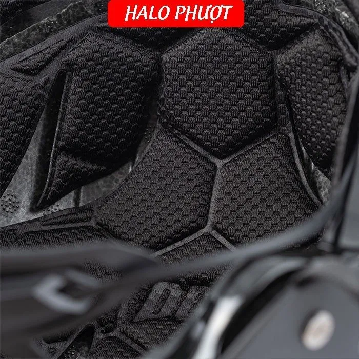 Nón POC P20 Đen Nhám Chữ Nâu