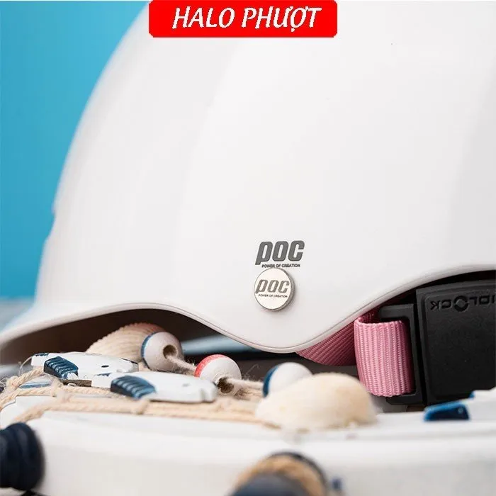 Nón POC P20 Trắng Hồng