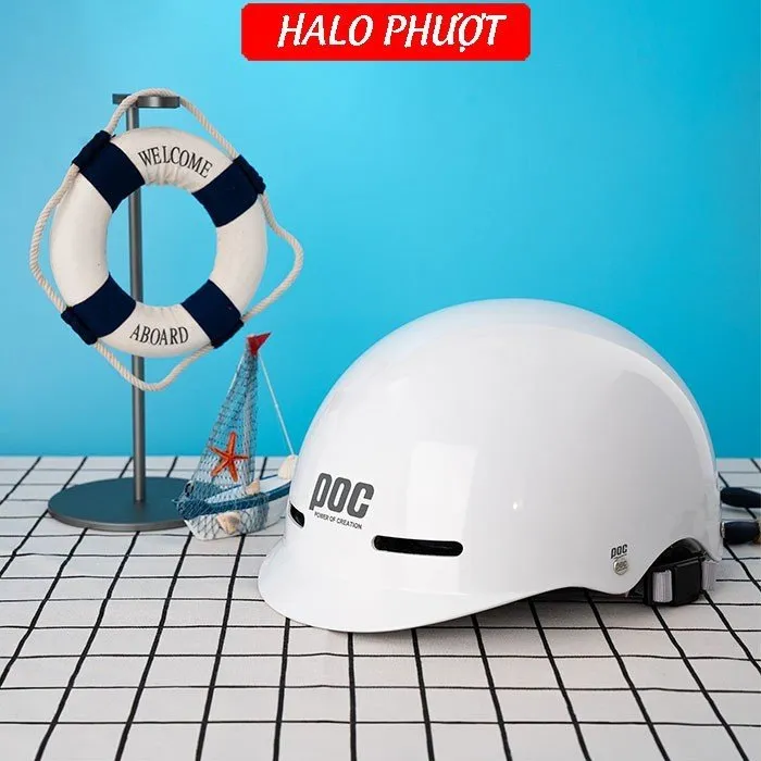 Nón POC P20 Trắng Xám