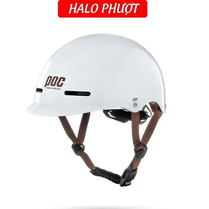 Nón POC P20 Trắng Nâu