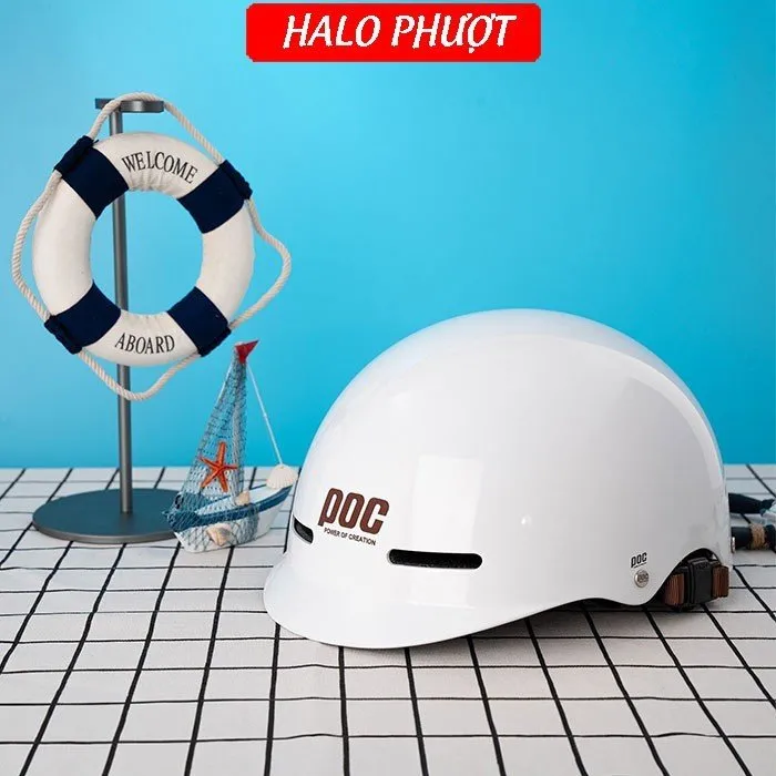 Nón POC P20 Trắng Nâu