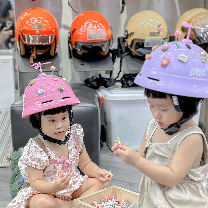 Nón POC PK02 Lavender (Tặng tai mèo)