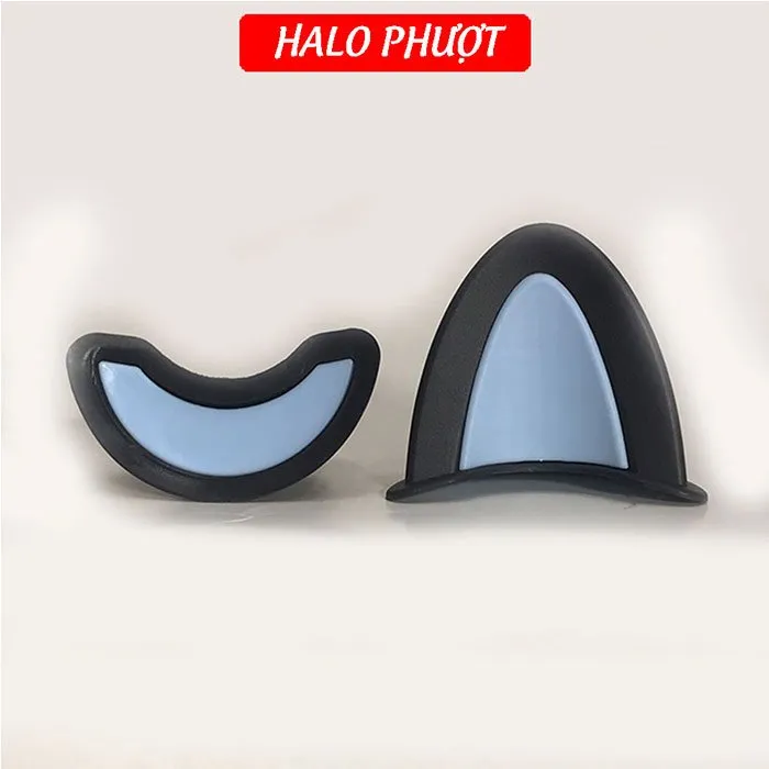 Sỉ - Tai Mèo 2 có đế Màu Gắn Nón Bảo Hiểm