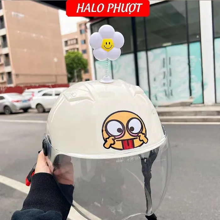 Bông Hoa Gắn Nón Bảo Hiểm