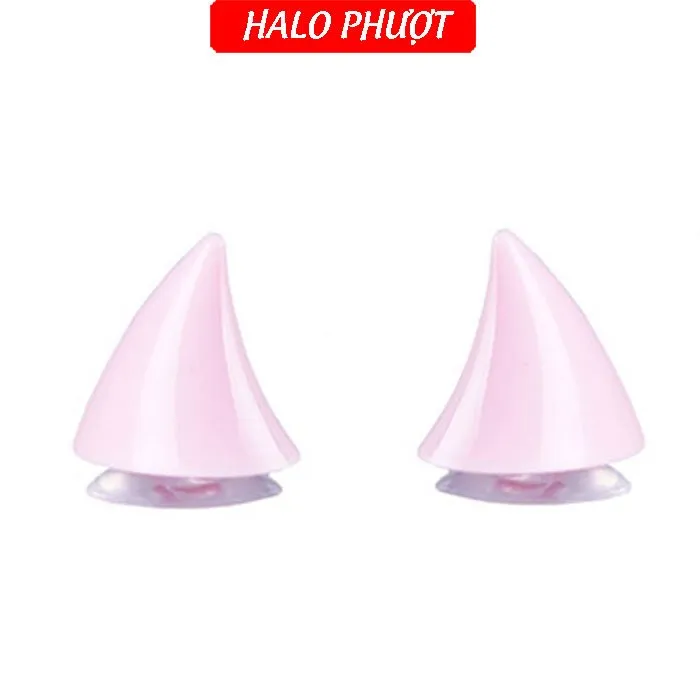 Sừng Mini Có Đế Gắn Nón Bảo Hiểm