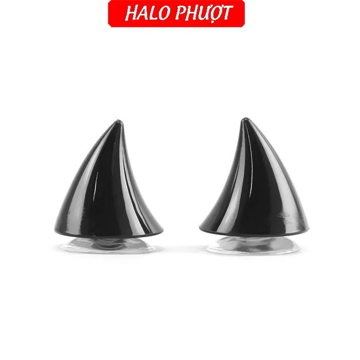 Sừng Mini Có Đế Gắn Nón Bảo Hiểm