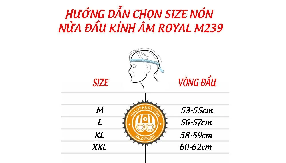 (Tặng Tai Mèo) Nón Nửa Đầu Kính Âm Royal M239 Hồng Pastel