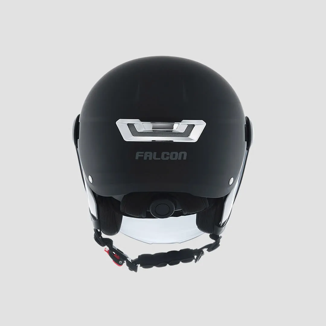 Nón Bảo Hiểm POC Falcon F17 Đen Nhám (Chuẩn Xe Máy)