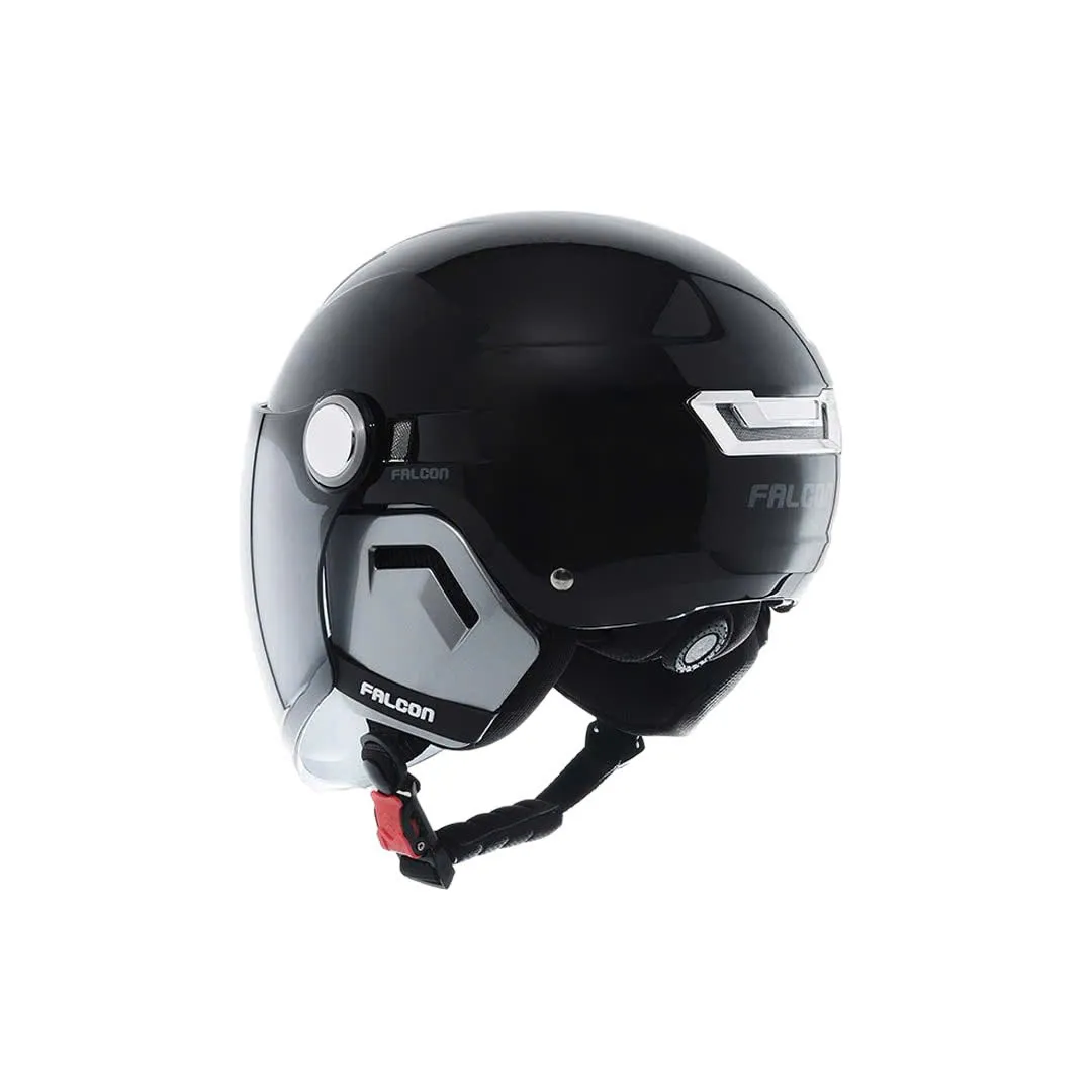 Nón Bảo Hiểm POC Falcon F17 Đen Bóng (Chuẩn Xe Máy)